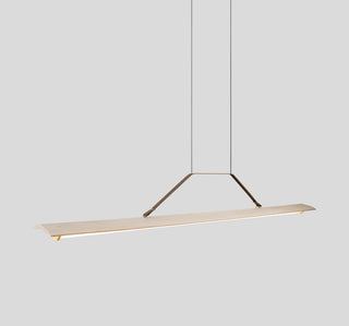 Penna 64 LED Pendant, White Washed Oak, 227v