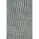Starke Checked Wool Area Rug, Hunter Green 8'x10'