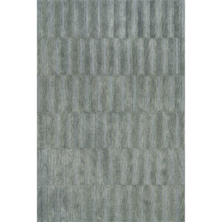 Starke Checked Wool Area Rug, Hunter Green 8'x10'