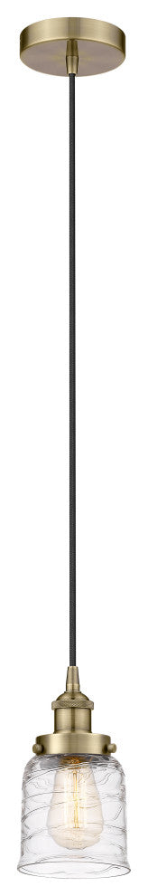 Innovations 616-1PH-AB-G513 1-Light Mini Pendant, Antique Brass
