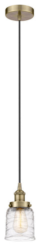 Innovations 616-1PH-AB-G513 1-Light Mini Pendant, Antique Brass