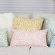 Matisse Dots Golden Yellow Throw Pillow 19x19, with Polyfill Insert