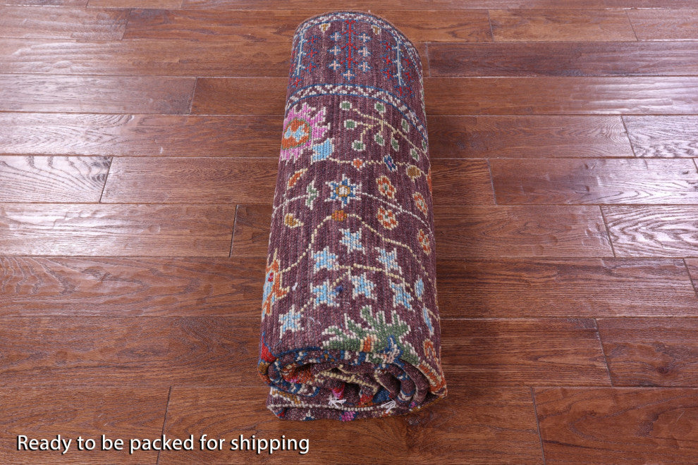 4' 11" X 7' 11" Turkish Oushak Hand-Knotted Wool Rug - Q15882