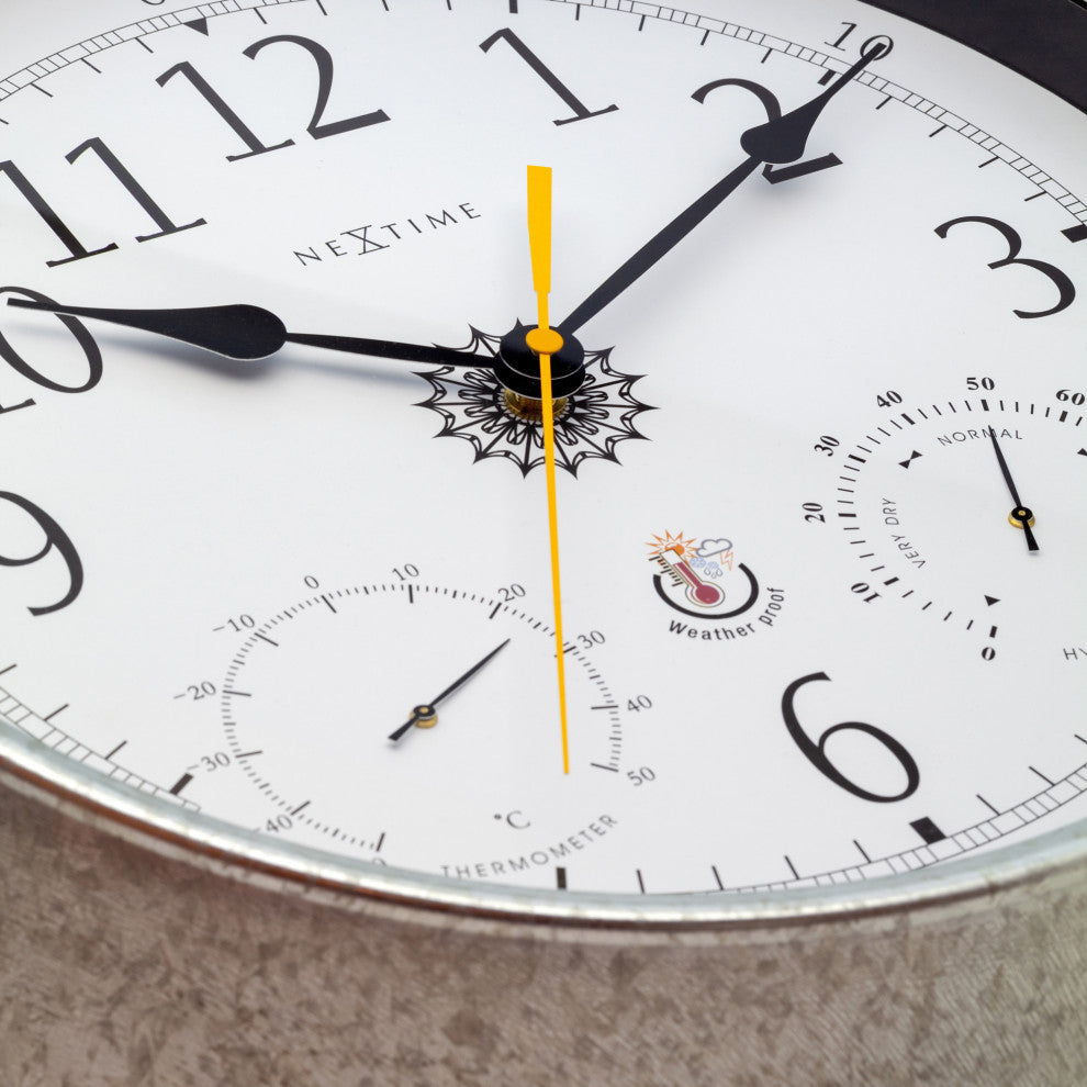 Tulip Outdoor Weather Station Wall Clock
