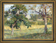 Henri Lebasque Landscape Near Campagne Framed Premium Canvas Print, 16"x24"