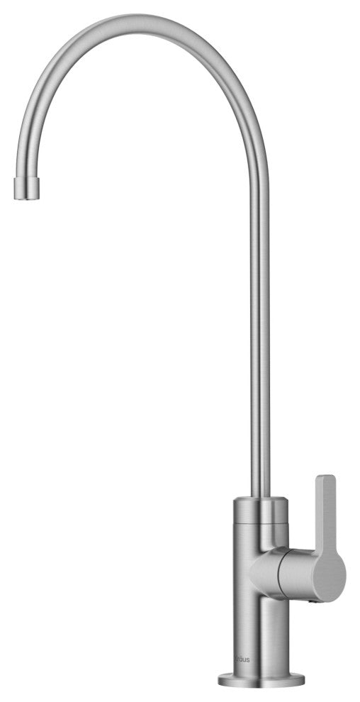 KRAUS Oletto 1-Handle Drinking Water Filter Faucet, Spot Free Stainless Steel