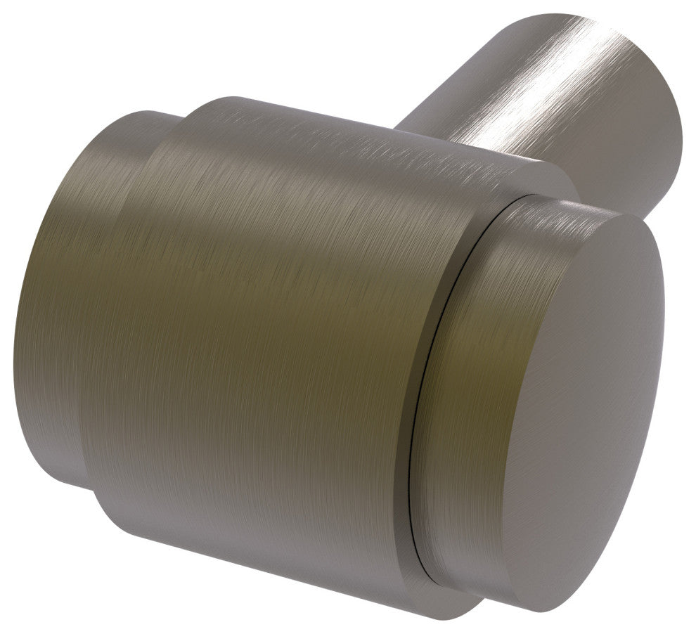 1" Cabinet Knob, Antique Brass