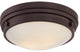 Flush Mount, English Bronze, 13.25"