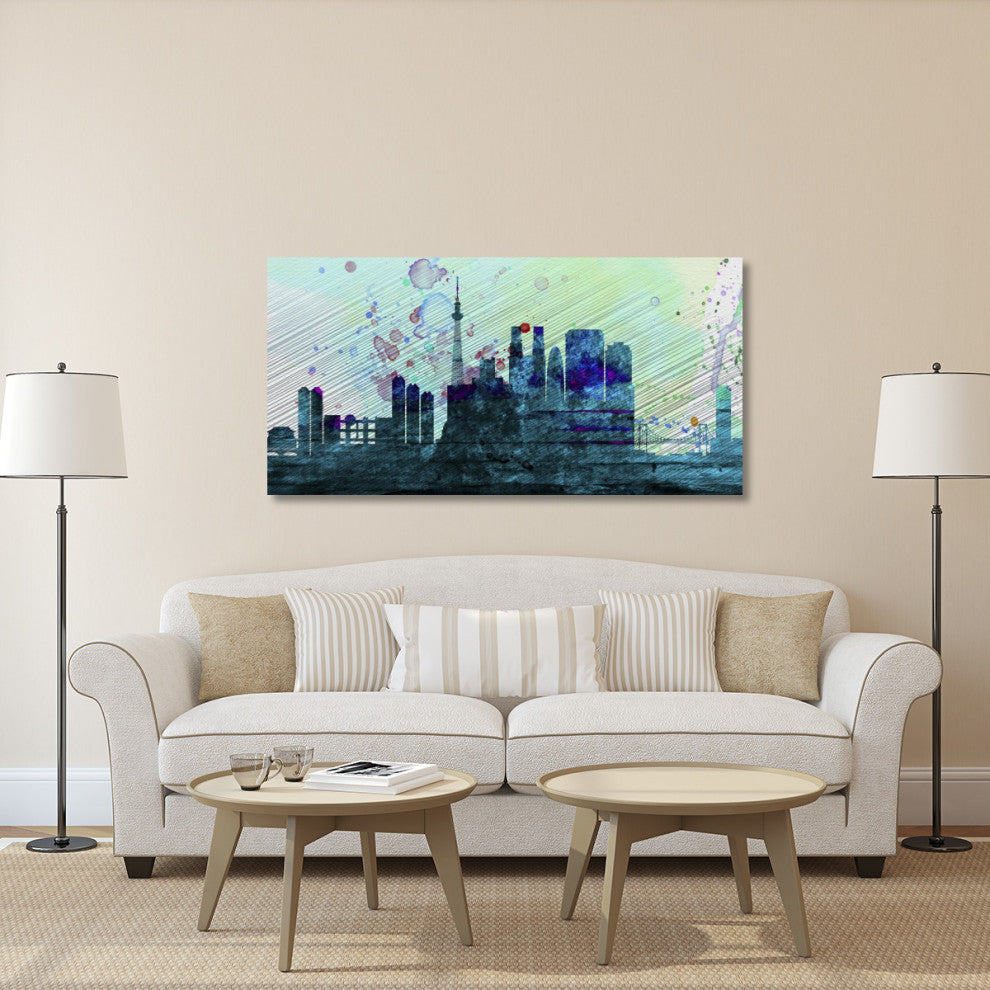 "Tokyo City Skyline" Fine Art Print