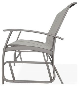 Belle Isle Sling 2-Seat Glider, Deacon/Warm Gray