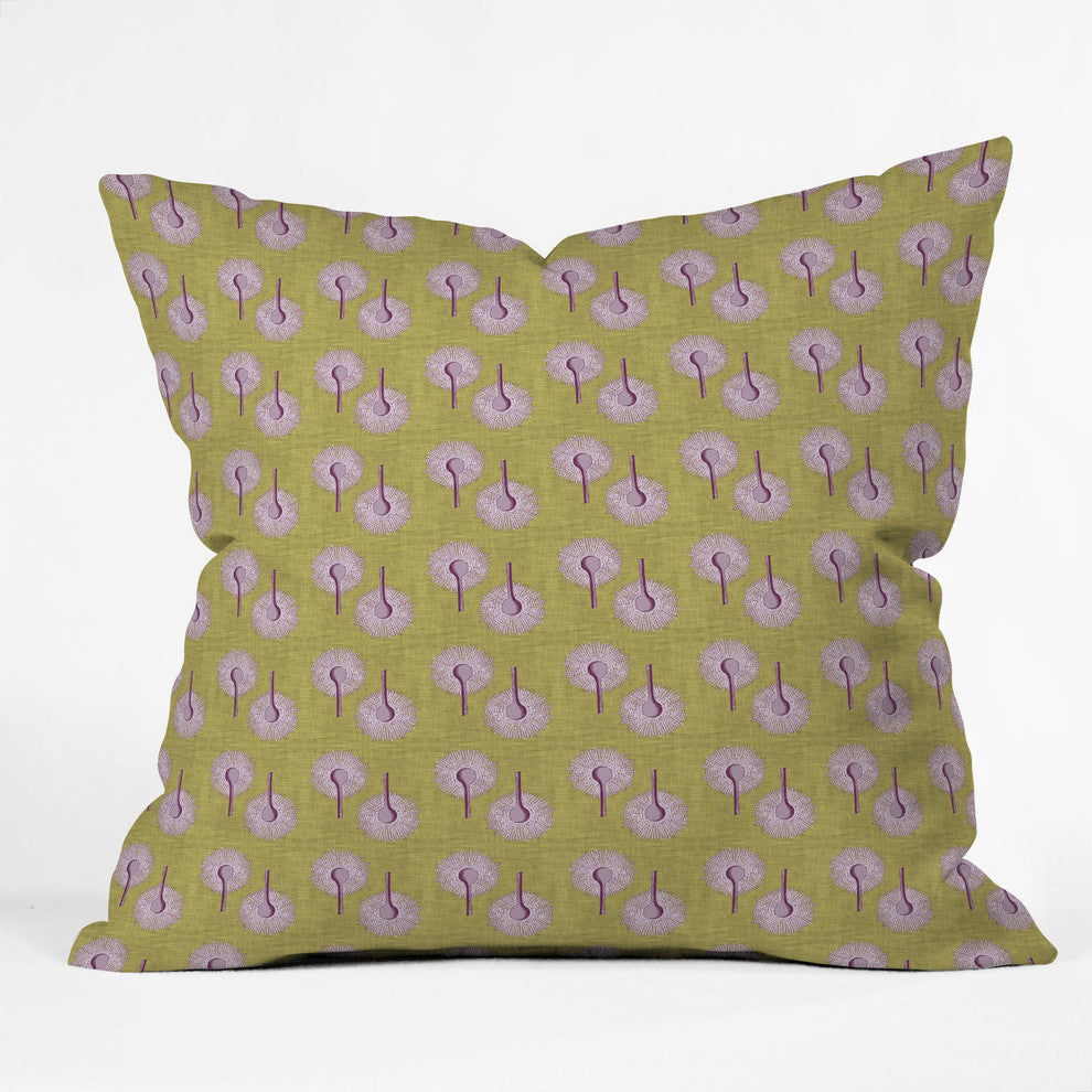 Caroline Okun Aspergillus Outdoor Throw Pillow