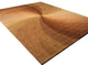 Hand-Tufted Wool Brown Contemporary Abstract Swirl Rug, 5' X 8'