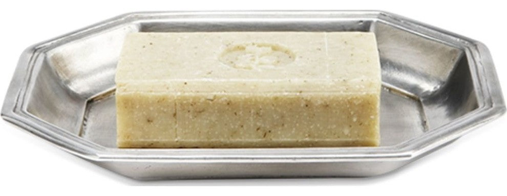 Match Dolomiti Soap Dish, Pewter