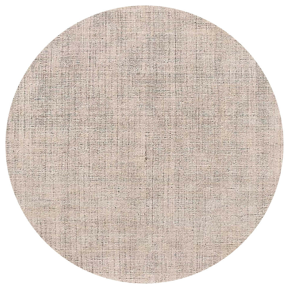 Ahgly Company Indoor Round Mid-Century Modern Area Rugs, 5' Round
