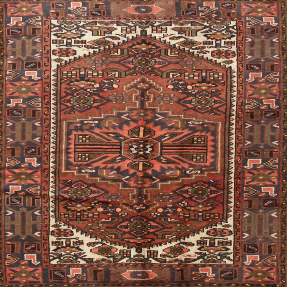 Ahgly Company Indoor Square Traditional Area Rugs, 3' Square