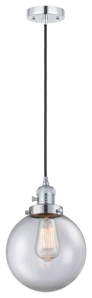 INNOVATIONS 201CSW-PC-G202-8-LED 1-Light Mini Pendant Polished Chrome