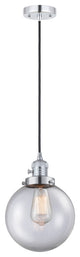 INNOVATIONS 201CSW-PC-G202-8-LED 1-Light Mini Pendant Polished Chrome