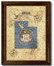 Utah State Vintage Map, 30"x39"