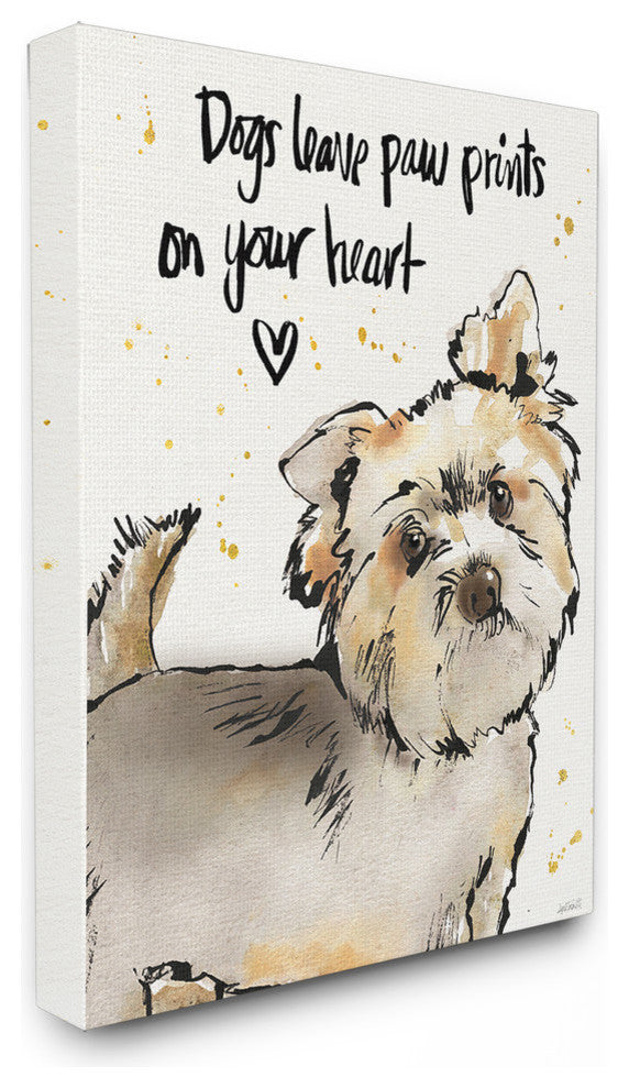 Dogs Leave Paw Prints in Your Heart