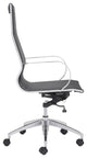Glider Hi Back Office Chair Black