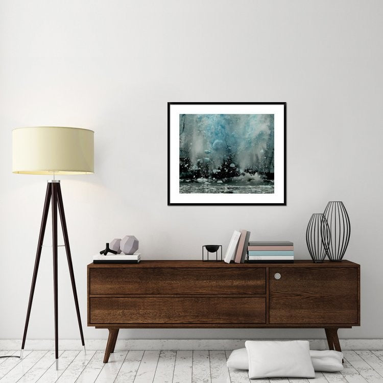 "End Of The World ?" Framed Digital Print by Yair Tzur, 38x33"