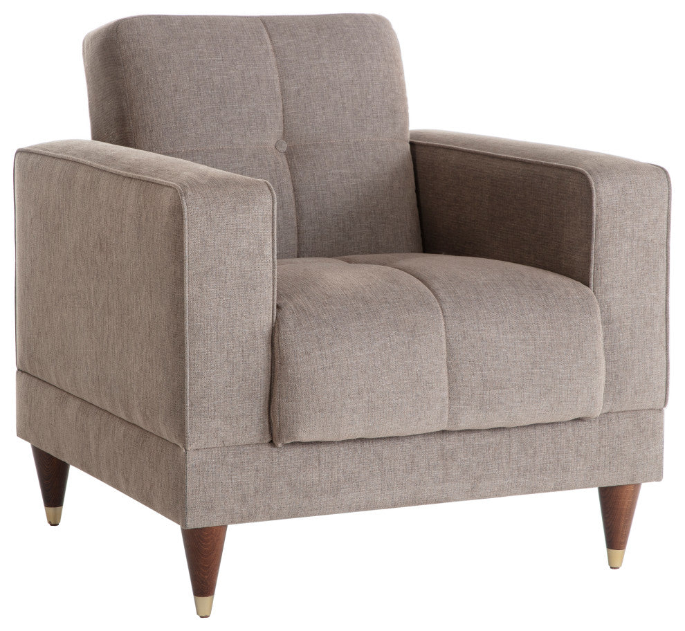 Camilla Armchair, Mira Mink