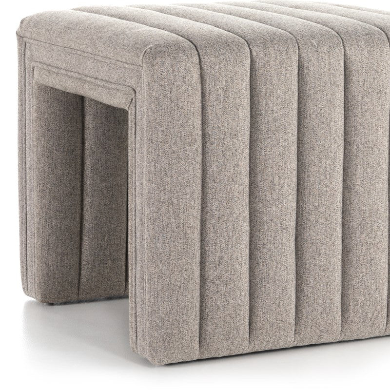 Augustine Ottoman 21" Orly Natural