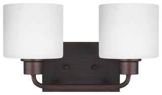 Canfield 2-Light Wall/Bath, Burnt Sienna