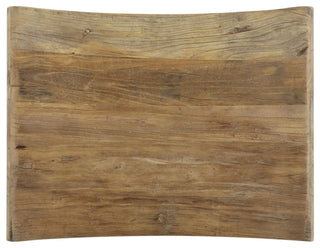 Uttermost 24814 Connor 18"W Elm Wood Frame Accent Stool by - Natural Elm