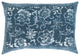 Surya Porcha PRC-002 16"x24" Pillow Cover, Dark Blue/Navy/Sage/White