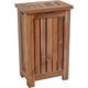EcoDecors Eleganto 15" Wide LaundryHamper H-005, Brown