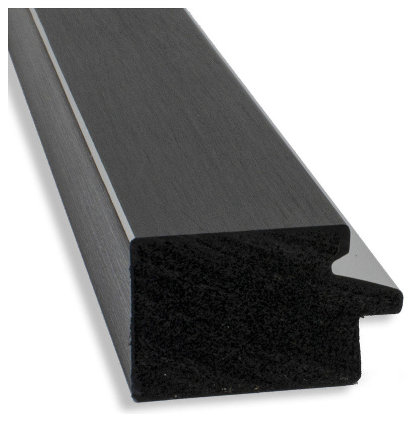 Eva Black Silver Narrow Beveled Bathroom Wall Mirror - 31 x 25 in.