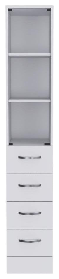 Magna Linen Cabinet-White