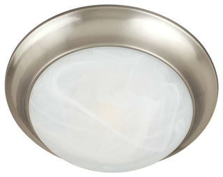 Maxim Lighting 1-Light Flush Mount in Satin Nickel - 5850MRSN