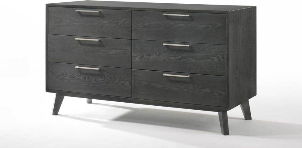 Nova Domus Soria Modern Gray Wash Bedroom Set, Eastern King
