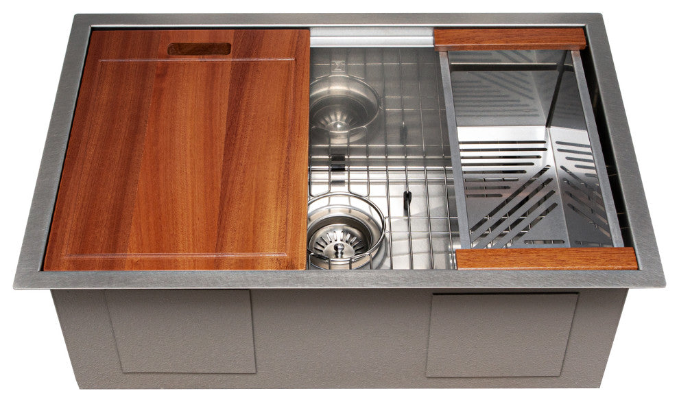 27" Garmisch Undermount Fingerprint Resistant Stainless Steel Kitchen Sink