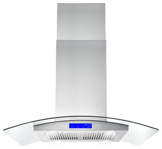 5PC Kitchen Package with 36" Freestanding Gas Range & 36" Island Range Hood