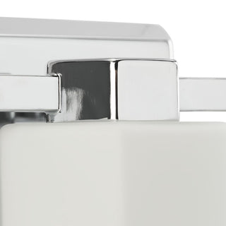 Estrada Collection 3-Light Contemporary Bath and Vanity Light, Polished Chrome