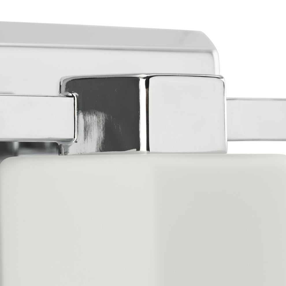 Estrada Collection 3-Light Contemporary Bath and Vanity Light, Polished Chrome