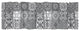 Gray Granada Window Valance