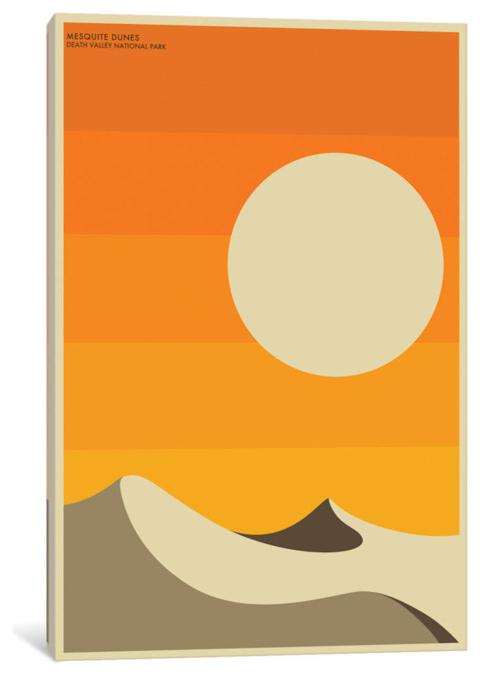 "Death Valley" by Jazzberry Blue, 26x18x1.5