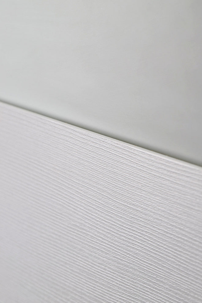 Mirella Bianco Noble with Concealed Hinges, Tempered Frosted Glass, Solid Core, 24" X 80", Left-Hand