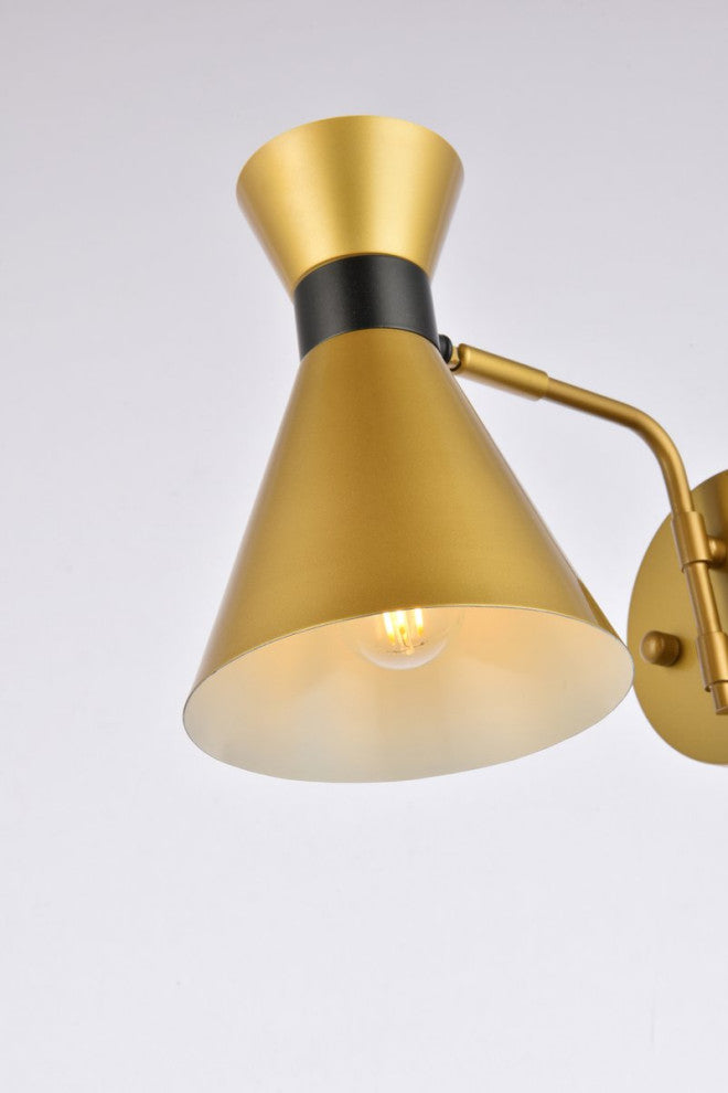 Harriet 6" Light Brass Wall Sconce