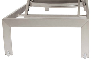 Sally Lounger and Side Table, White