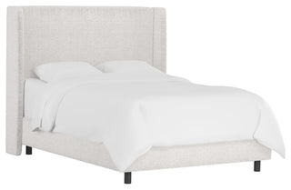 Queen Bed, Milano Snow