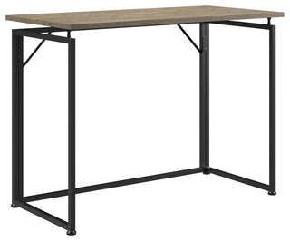 Techni Mobili Space Saving Folding Desk, Grey