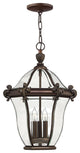 Hinkley San Clemente Medium Hanging Lantern, Copper Bronze