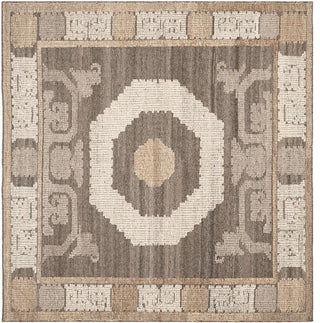 Safavieh Kenya Kny313A Rug, Ivory/Brown, 8'0"x10'0"