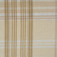 Cream Metallic Plaid Tablecloth 70 Round
