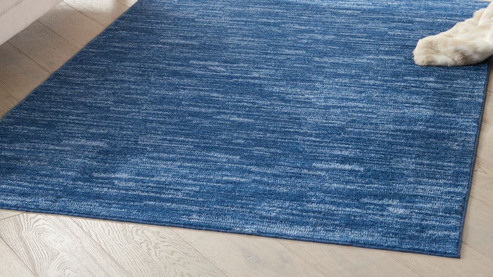 Nourison Essentials 6' x 9' Navy Blue Outdoor Rug